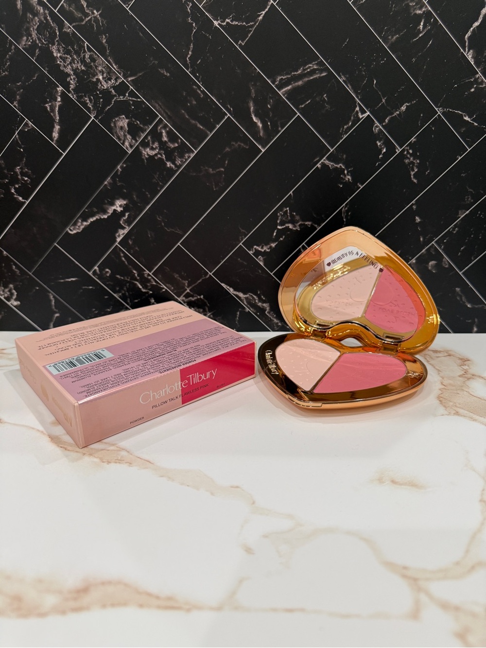 Charlotte Tilbury Pillow Talk Beauty Soulmates Face Palette Flawless Pink